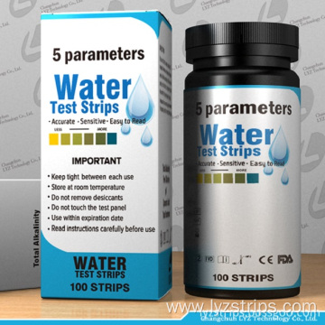 5 in 1 Pool Spa Water Test strips